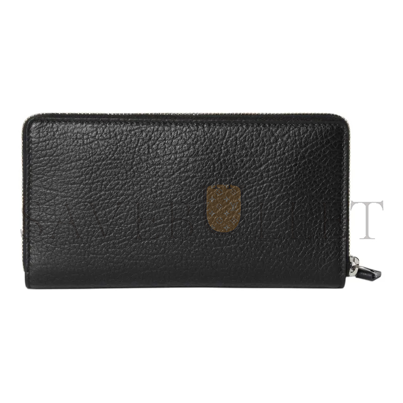 GUCCI GRAINED LEATHER WALLET 800180 (19*10.5*2cm)
